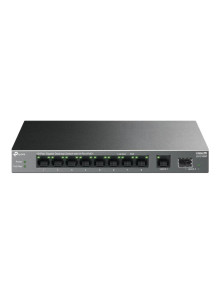 Redes TP-LINK 1375374 - TP-Link LiteWave LS1210GP switch No administrado Gigabit Ethernet (10/100/1000) Energía sobre Negro