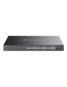 Redes TP-LINK ES228GMP - TP-Link ES228GMP Switch 24xPoE+ 2xGb 2xSFP 384W