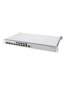 Redes MIKROTIK CRS812-8DS-2DQ-2DDQ-RM - MikroTik CRS812 DDQ Switch 2x400G 2x200G 8x50G