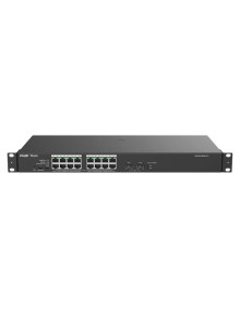 Redes RUIJIE NETWORKS RG-ES118GS-P-L - Reyee 16-Port 1000Mbps + 2 Gigabit SFP Ports, 16 o
