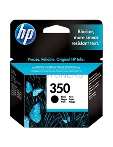 Cartucho de tinta CB335EEABE HP - HP CARTUCHO NEGRO Nº350 175 PAG. DESKJET/4260/D4200 SERIES OFFICE JET/J5730/J5780/J5785 PHOTOS