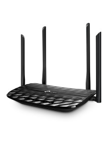 Redes TP-LINK CN10164246 - TP-Link Archer C6 router inalámbrico Ethernet rápido Doble banda (2,4 GHz / 5 GHz) Blanco