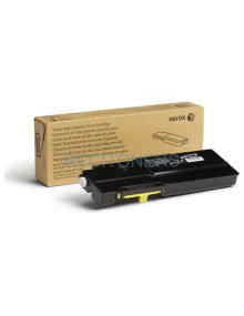 Toner 106R03517 TEKTRONIX - Xerox Toner Amarillo VersaLink C400/C405 alta capacidad (4.800 páginas)