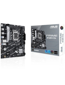 Placa base ASUS ASU-PB PRIME B760M-R D4 - Placa Base Asus Prime B760M-R D4 Socket 1700/ DDR4/ PCIe 4.0/ Micro ATX