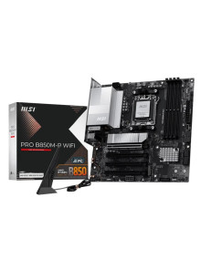 Placa base MSI 1400377 - PLACA MSI PRO B850M-P WIFI,AMD,AM5,B850,4DDR5,256GB,1HDMI+1DP,4SATA3+3M.2,5GBLAN+WIFI7+BT5.4,7USB3.2,MA