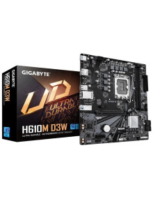 Placa base GIGABYTE GIG-PB H610M D3W DRR5 - Placa Base Gigabyte H610M D3W Socket 1700/ DDR5/ PCIe 4.0/ Micro ATX