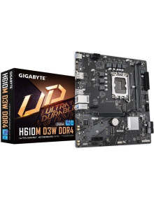 Placa base GIGABYTE GIG-PB H610M D3W DRR4 - Placa Base Gigabyte H610M D3W DDR4 Socket 1700/ DDR4/ PCIe 4.0/ Micro ATX