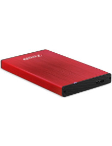 Caja externa para disco TOOQ TOO-CAJA TQE-2527R - Caja Externa para Disco Duro de 2.5' TooQ TQE-2527R/ USB 3.1