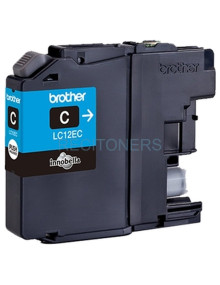 Cartucho de tinta LC12EC BROTHER - BROTHER Cartucho tinta azul MFCJ6925DW super larga duracion