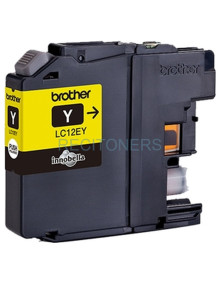 Cartucho de tinta LC12EY BROTHER - BROTHER Cartucho tinta Amarillo MFCJ6925DW super larga duracion