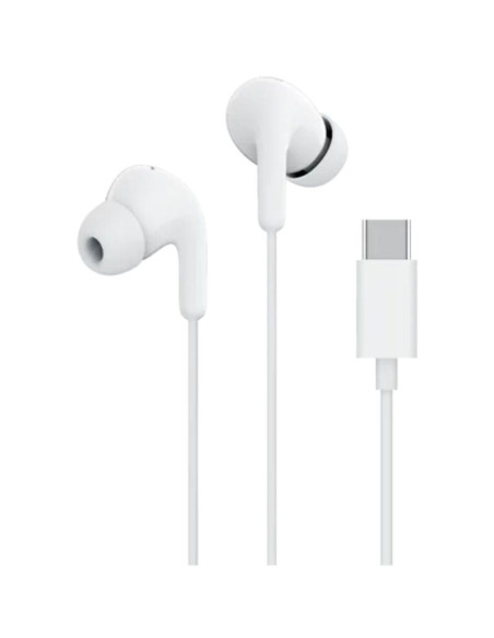 Auriculares_Altavoces XIAOMI XIA-AUR EARPH TYPE C WH - Auriculares Intrauditivos Xiaomi Earphones Tipo-C/ con Micrófono Blancos