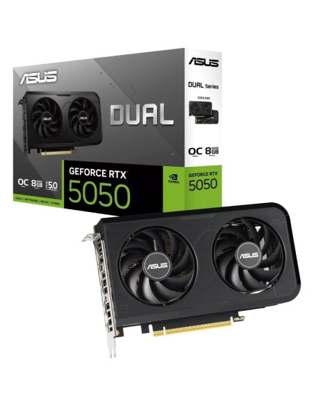 Tarjeta grafica ASUS ASU-GF RTX5050 D OC 8G - Tarjeta Gráfica Asus Dual GeForce RTX 5050 OC/ 8GB GDDR6