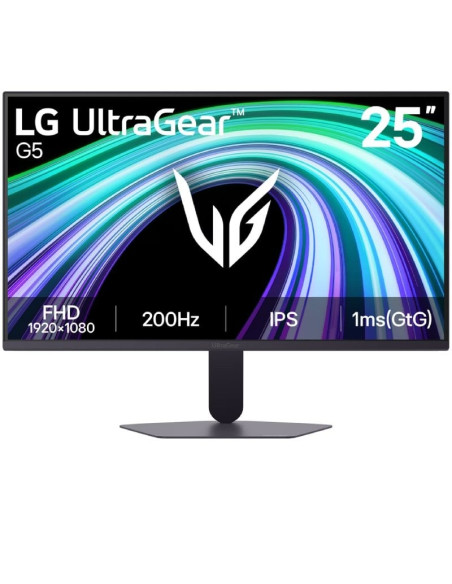 Monitor LG LG-M 25G523B-B - Monitor Gaming LG UltraGear G5 25G523B-B 25'/ Full HD/ 1ms/ 200Hz/ IPS/ Negro