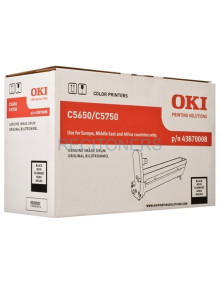 Tambor 43870008 OKI - TAMBOR NEGRO OKI C5650/5650DN/N/5750/5750DN/N (20000 PAG) 2