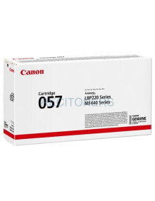 CANON TONER 057 3.100 pag. i-SENSYS LBP223/LBP226/MF443/MF445