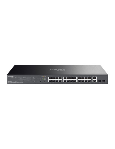 Red TP-LINK CN11164906 - TP-Link ES228GP switch Gestionado L2 Gigabit Ethernet (10/100/1000) Energía sobre Ethernet (PoE) Negro