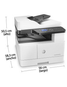 Impresora laser 2Z606E HP - STRONGHP Impresora HP LaserJet Pro 4002dwe, Blanco y negro, Impresora para Peq