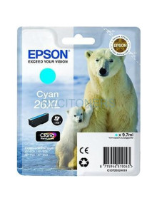 Epson Claria Premium Cartucho Cian 26XL Alta Capacidad Expression Premium XP-510