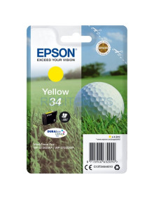 EPSON Cartucho 34 amarillo WF3720 WF3725 DURABrite Ultra ink 4.2ml 2