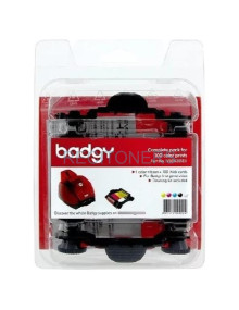 Toner 15CBGR0100C EVOLIS - EVOLIS BADGY 200 CINTA COLOR YMCKO PARA 100 IMPRESIONES