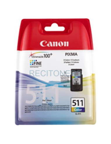 CANON TINTA TRICOLOR PIXMA MP 240/260/280/480 - CL 511
