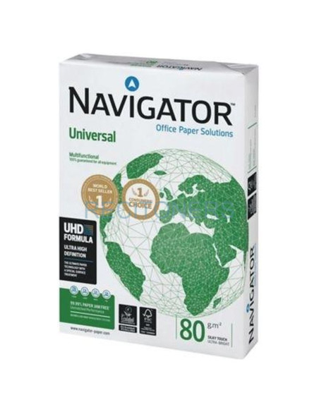 Papeleria NAVI A3 NAVIGATOR - NAVIGATOR PAPEL UNIVERSAL A3 80GR (CAJA 5 PAQUETES)