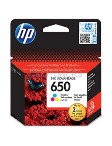HP CARTUCHO COLOR Nº650 Deskjet Ink Advantage 2645 /35XX /4515/4645 2