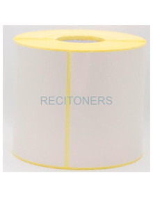 Papeleria LCS1M100100127I BROTHER - BROTHER ETIQUETAS DE TRANSFERENCIA TÉRMICA PRECORTADAS ACABADO SEMI-BRILLANTE 100X100MM (700