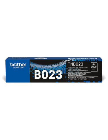 Cartucho de tinta TNB023 BROTHER - Brother TN-B023 cartucho de tóner 1 pieza(s) Original Negro