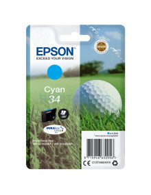 EPSON Singlepack Cyan 34 DURABrite Ultra Ink