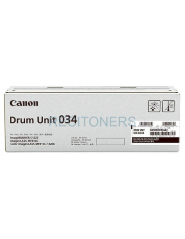 Tambor 9458B001 CANON - CANON Tambor 034BK I-Sensys MF810 IRC1200 Negro