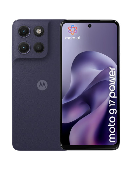 Smartphone MOTOROLA TF272432433 - Motorola moto g17 power 17,1 cm (6.72") Ranura hibrida Dual SIM Android 15 USB Tipo C Purpura