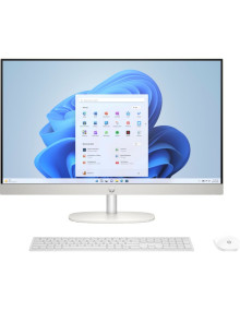 Ordenador todo en uno HP PC1035708 - HP 27 inch All-in-One 27-cr0128ns PC Intel® Core™ i5 i5-1335U 68,6 cm (27") 1920 x Blanco