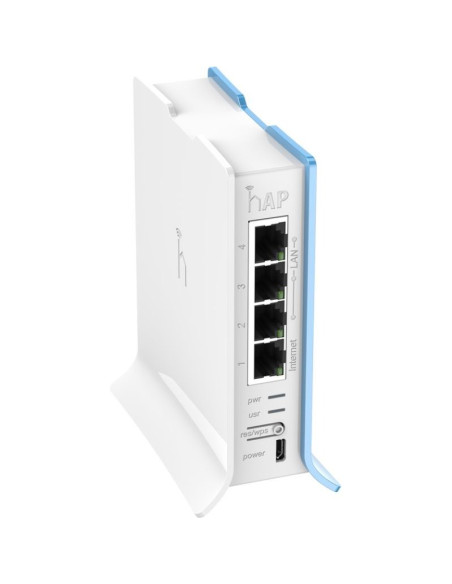 Red MIKROTIK CN21354037 - Mikrotik RB941-2ND-TC punto de acceso inalambrico 300 Mbit/s Azul, Blanco