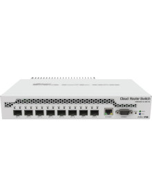 Red MIKROTIK CRS309-1G-8S+IN - MikroTik CRS309-1G-8S+IN Switch 1xGbE 8xSFP+