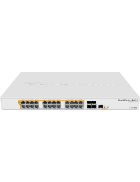 Red MIKROTIK CN11354141 - Mikrotik CRS328-24P-4S+RM switch Gestionado L2/L3 Gigabit Ethernet (10/100/1000) Energia sobre Blanco