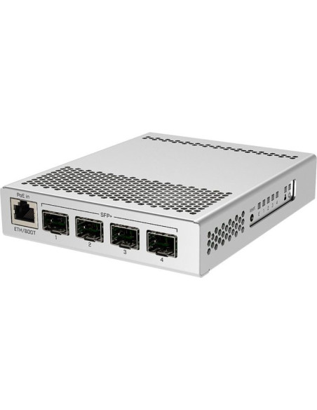 Red MIKROTIK CN11354253 - Mikrotik CRS305-1G-4S+IN switch Gestionado Gigabit Ethernet (10/100/1000) Energia sobre Blanco