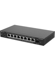 Red RUIJIE NETWORKS RG-ES209MG-P - Reyee ES209MG-P Switch 5xmGB PoE 1xSFP+ 130W