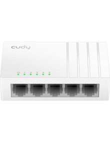 Red CUDY CN1157503 - Cudy FS105D switch No administrado Fast Ethernet (10/100) Blanco