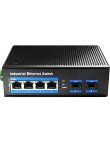 Red CUDY CN1157634 - Cudy IG1004S2P switch No administrado Gigabit Ethernet (10/100/1000) Energia sobre Ethernet (PoE) Negro