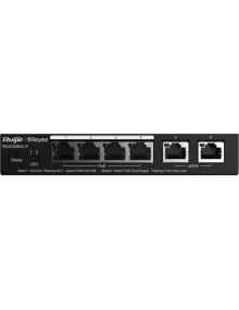Red RUIJIE NETWORKS CN11537708 - Ruijie Networks RG-ES206GC-P switch Gigabit Ethernet (10/100/1000) Energia sobre Ethernet Negro