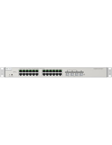Red RUIJIE NETWORKS CN11537729 - Ruijie Networks RG-NBS5200-24GT4XS-P switch Gestionado L3 Gigabit Ethernet (10/100/1000) Gris