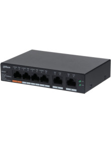 Red DAHUA TECHNOLOGY CN1156671 - Dahua Technology DH-CS4006-4GT-60 switch Gestionado L2 Gigabit Ethernet (10/100/1000) Negro