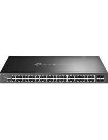 Red TP-LINK CN11164640 - TP-Link Omada SG3452X switch Gestionado L2+ Gigabit Ethernet (10/100/1000) 1U Negro