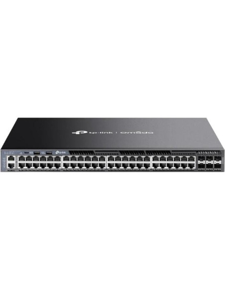 Red TP-LINK SG6654X - TP-Link SG6654X Switch L3 48xGbE 6x10Gb SPF+