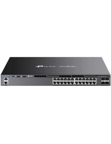 Red TP-LINK SG6428XHP - TP-Link SG6428XHP Switch L3 24xGbE 4x10Gb SPF+