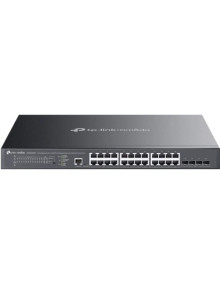 Red TP-LINK SG3428XMPP - TP-Link SG3428XMPP Switch L2+ 24xGb 4x10G SFP+ 1U