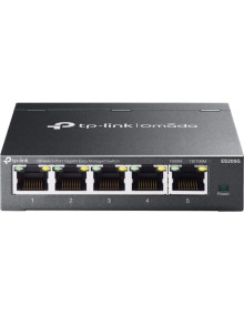 Red TP-LINK CN11164821 - TP-Link Omada ES205G switch Gestionado Gigabit Ethernet (10/100/1000) Negro