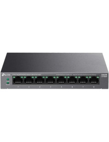 Red TP-LINK LS108GP - TP-Link LS108GP Switch 8xGb PoE+ 62W Desktop