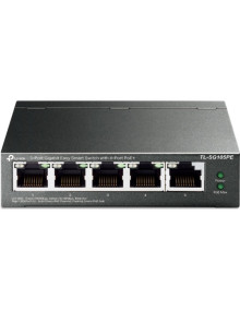 Red TP-LINK CN11164274 - TP-Link TL-SG105PE switch Gestionado L2 Gigabit Ethernet (10/100/1000) Energia sobre Ethernet Negro